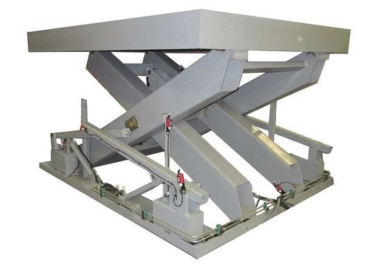 โต๊ะจอดขาแบบไฮดรอลิก ขนาด 2700x2200mm และความจุ 15000kg